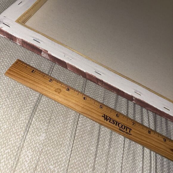 Alice in Wonderland Through the Looking Glass Mushroom Acrylic Painting Canvas - Picture 9 of 9